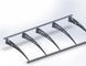 Дашок Plastimet 4,05x1 м Hi-tech, мідь антик, моноліт 3 мм, прозорий DashOk-4.05x1-Hb-3-p фото 7