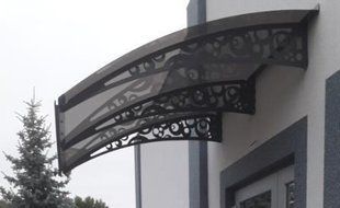 Дашок Plastimet 2.05x1 м Style, чорний, моноліт 3 мм, бронза DashOk-2.05x1-Sd-3-b фото