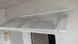 Дашок Plastimet 2.05x1 м Style, білий, кронштейн, сотовий 6 мм, прозорий DashOk-2.05x1-Sw-6-p фото 2