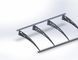 Дашок Plastimet 3.05x1.5 м Style, темно-сірий, моноліт 3 мм, бронза DashOk-3.05x1.5-Ss-3-b фото 8