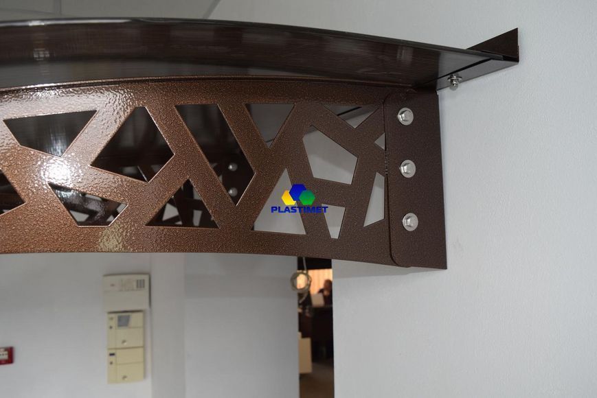 Дашок Plastimet 4,05x1 м Hi-tech, мідь антик, моноліт 3 мм, бронза DashOk-4.05x1-Hb-3-b фото