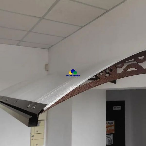 Дашок Plastimet 1.5x1 м Style, мідь антик, моноліт 3 мм, бронза DashOk-1.5x1-Sb-3-b фото
