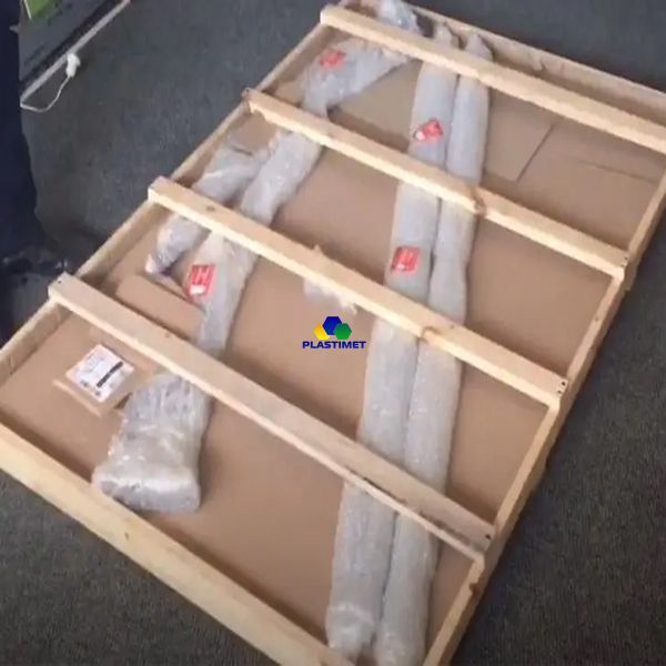 Дашок Plastimet 1.5x1 м Style, мідь антик, моноліт 3 мм, бронза DashOk-1.5x1-Sb-3-b фото