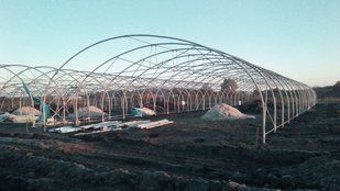 Каркас теплиці "Лег-Іт 10х70" розміром 10х70х4.3м Leg-It-karkas-10x70 фото