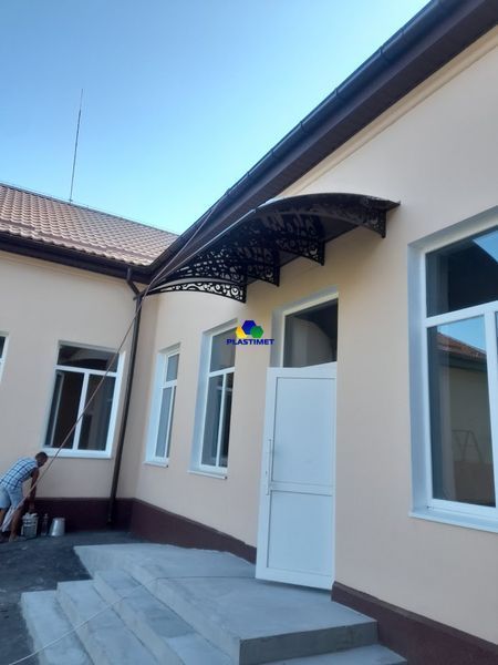 Дашок Plastimet 3,05x1 м Style, мідь антик, моноліт 4 мм, бронза DashOk-3.05x1-Sb-4-b фото